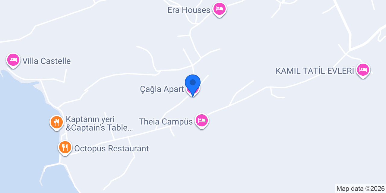 Çağla Apart konumu