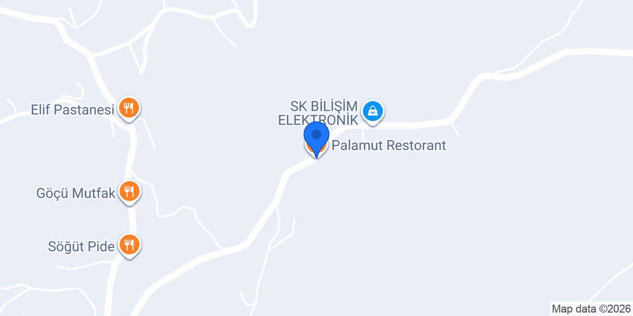 Palamut Restorant konumu