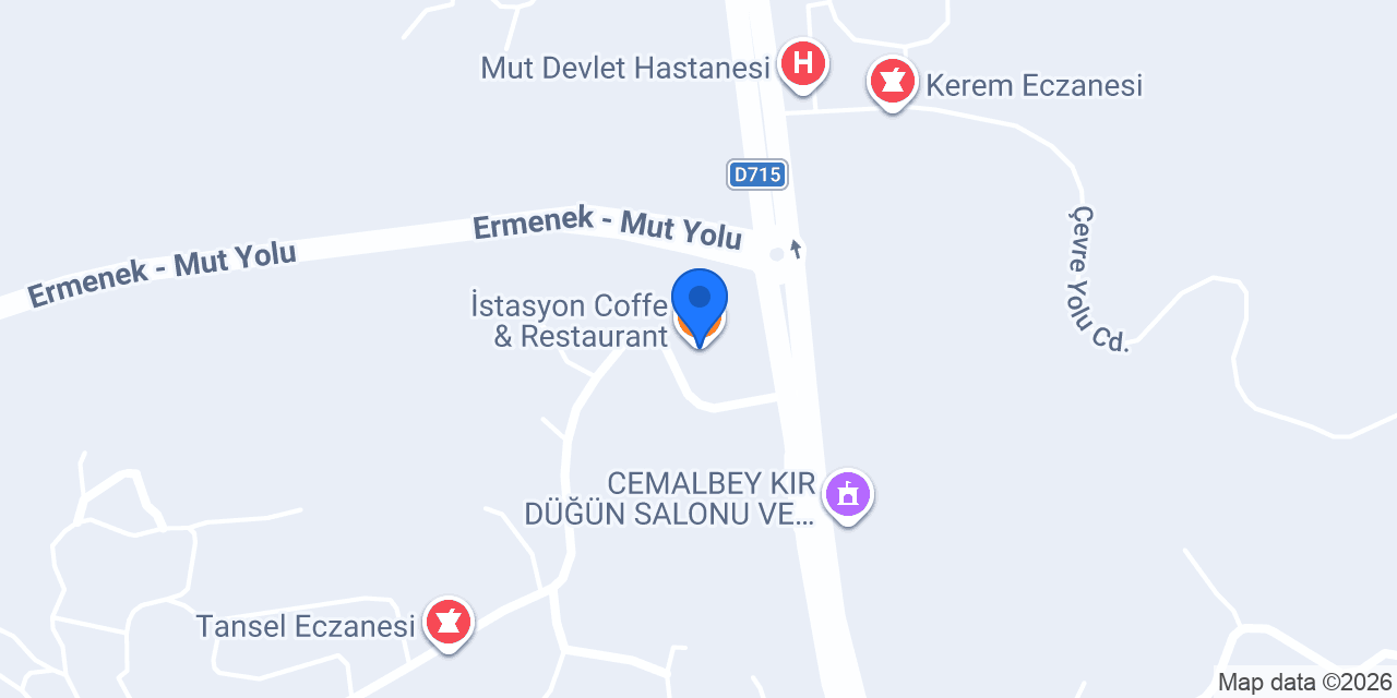 İstasyon Coffe & Restaurant konumu