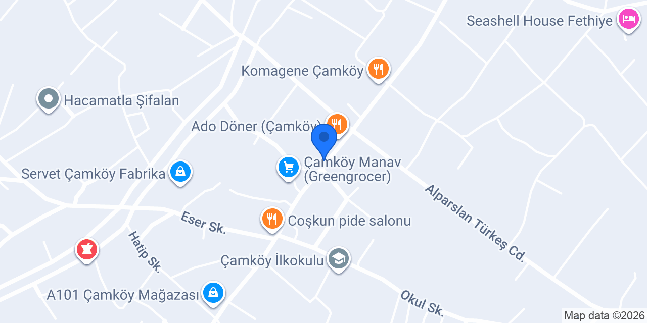 Beyoğlu Pide Çamköy konumu