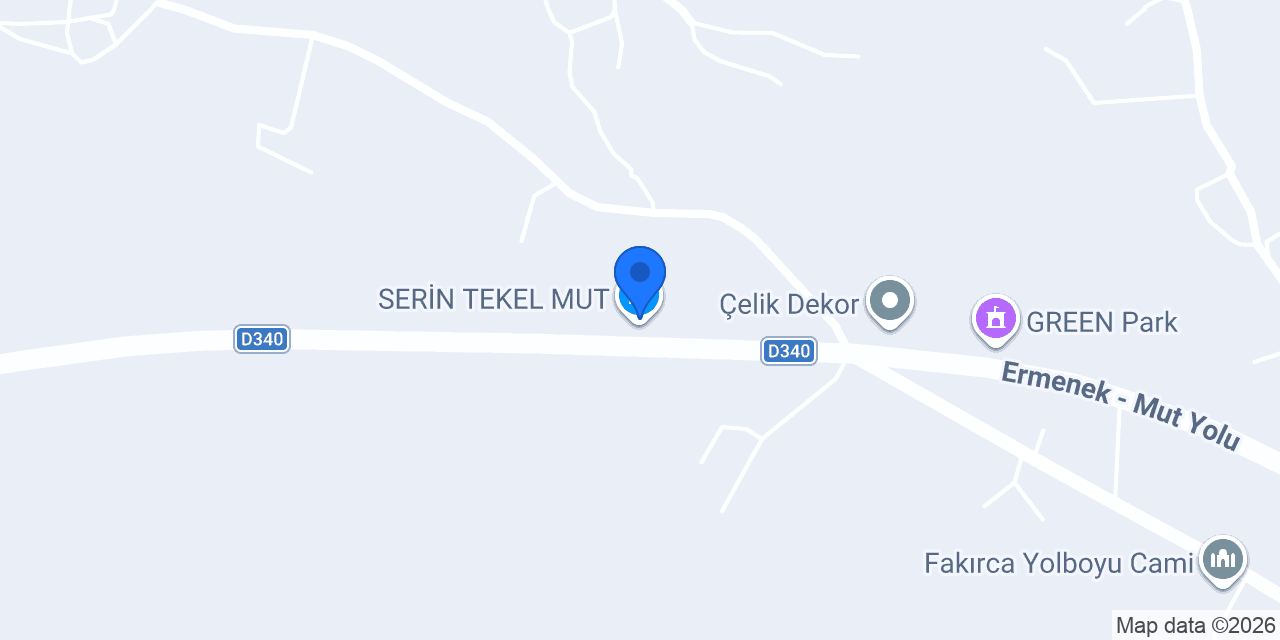 SERİN TEKEL MUT konumu