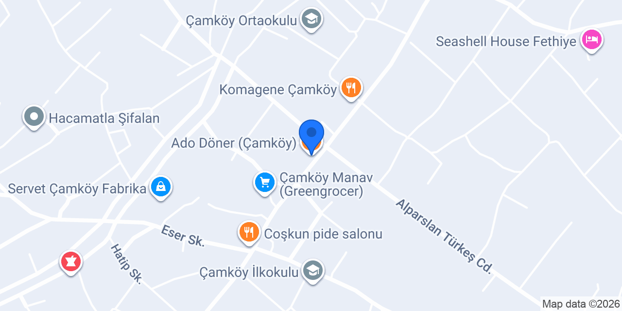 Ado Döner (Çamköy) konumu