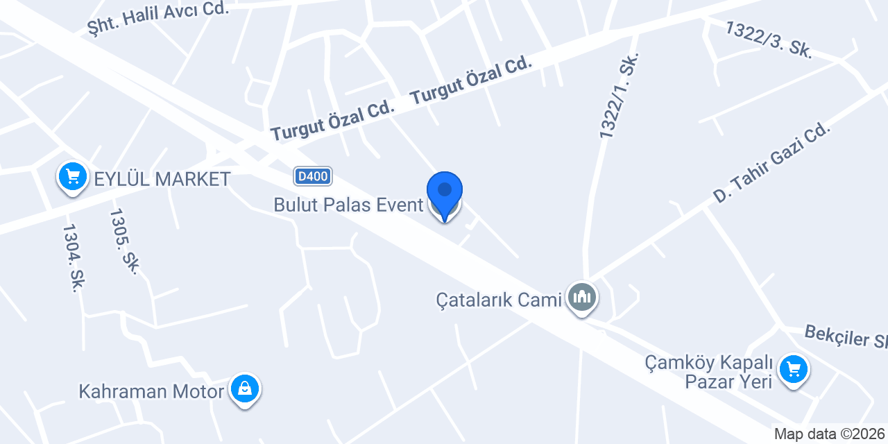 Bulut Palas Event konumu