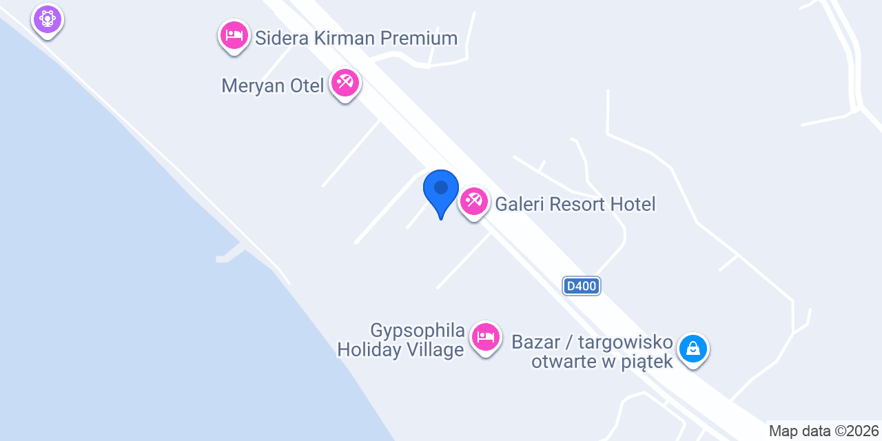 Concordia Celes Otel konumu