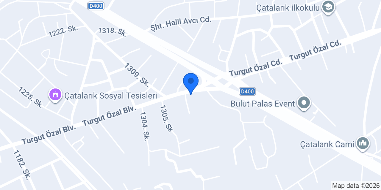 Talas Oto Lastik konumu
