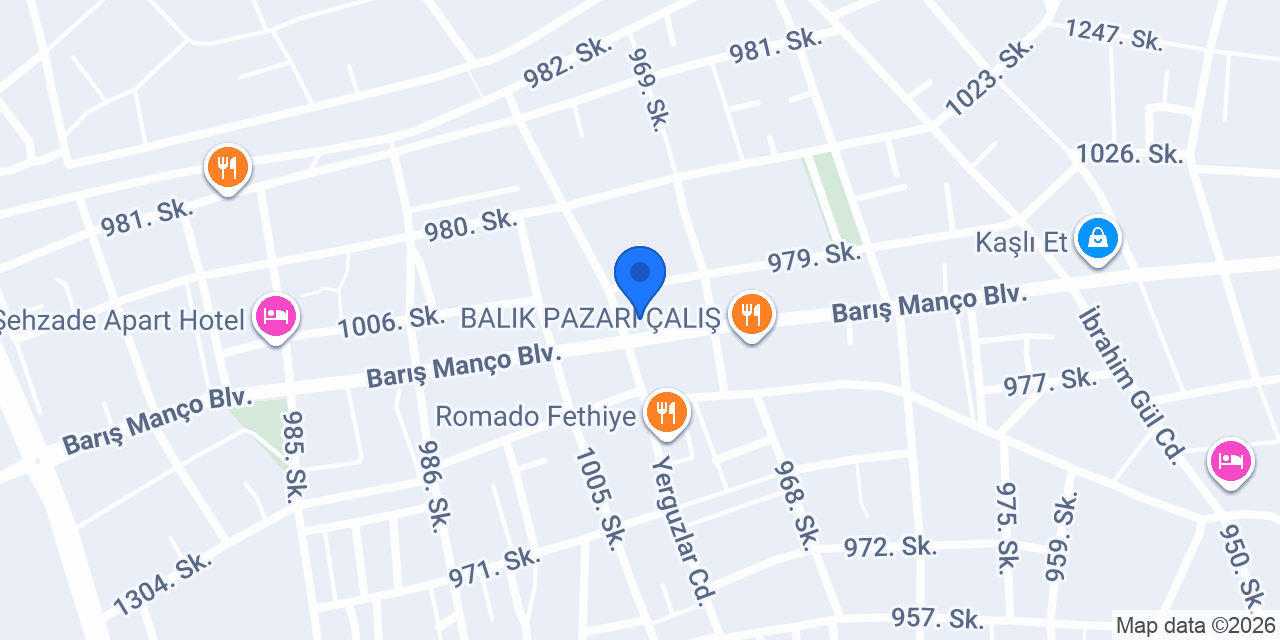 Kuafor Türkan konumu