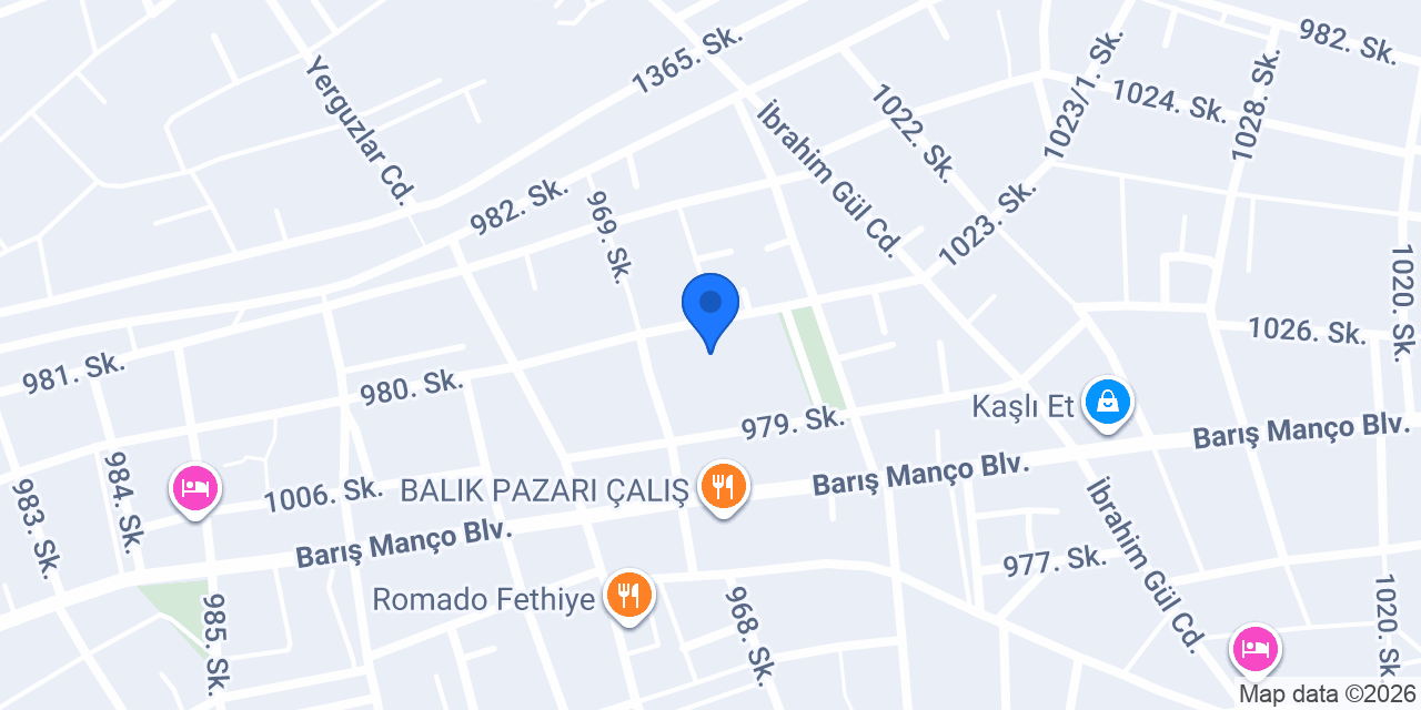 KAAN HOTEL, ÇALIŞ konumu