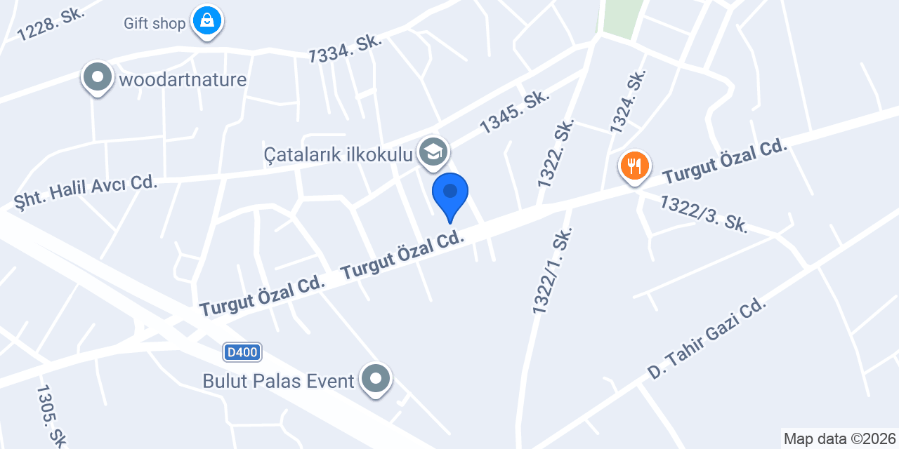 Çatalarık Ortaokulu konumu