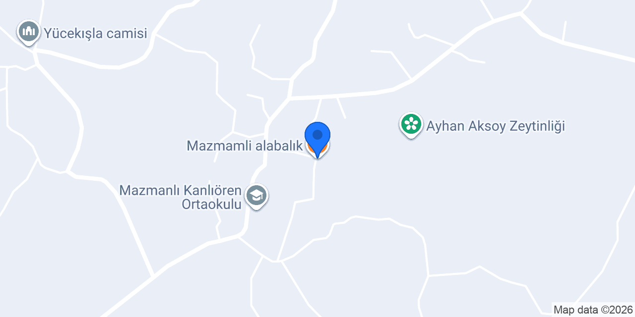 Mazmanlı Köyü Muhtarlığı konumu