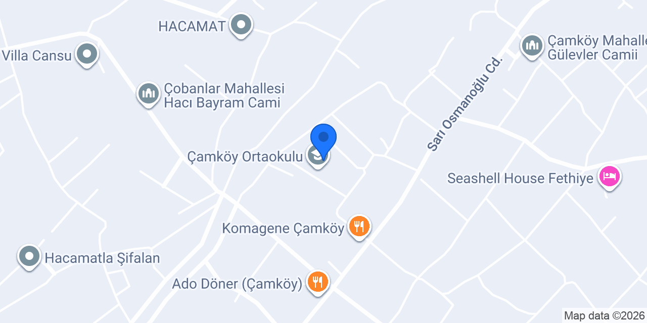 Çamköy Ortaokulu konumu