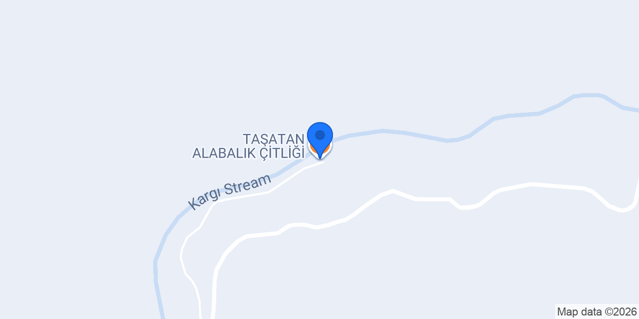 TAŞATAN ALABALIK ÇİTLİĞİ konumu