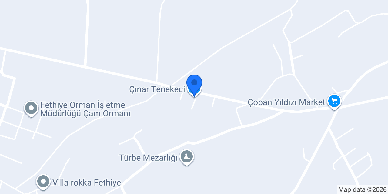 Çınar Tenekeci konumu