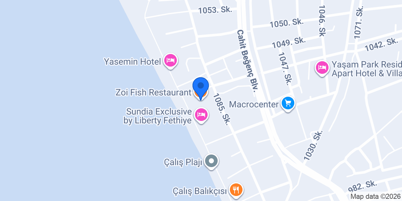 Zoi Fish Restaurant konumu