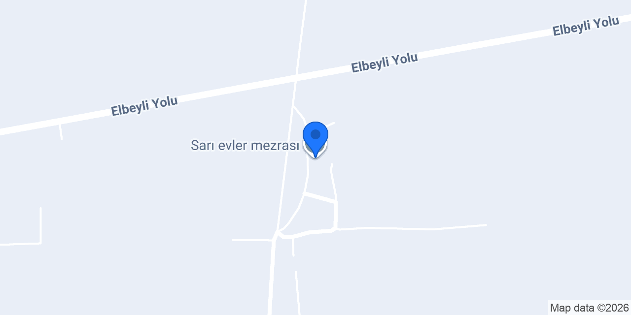 Sarı evler mezrası konumu