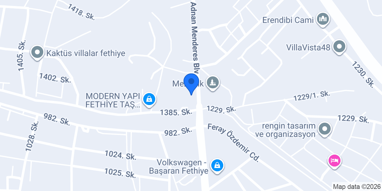 Hedef Motor Fethiye konumu