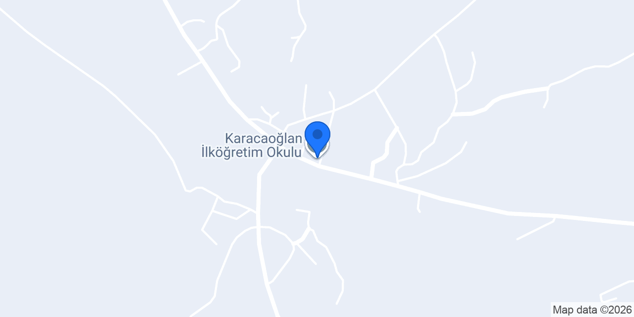 Karacaoğlan İlköğretim Okulu konumu