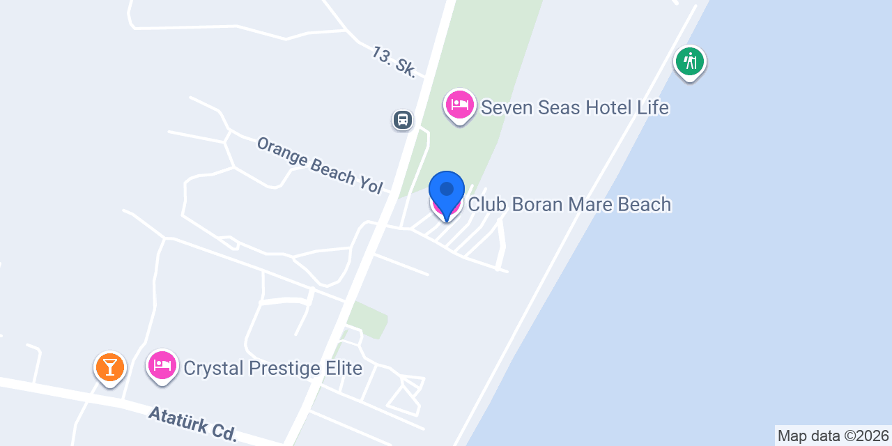 Club Boran Mare Beach konumu