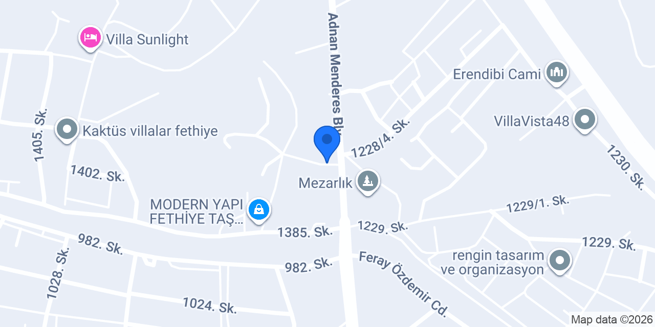 Çizgim Mobilya konumu