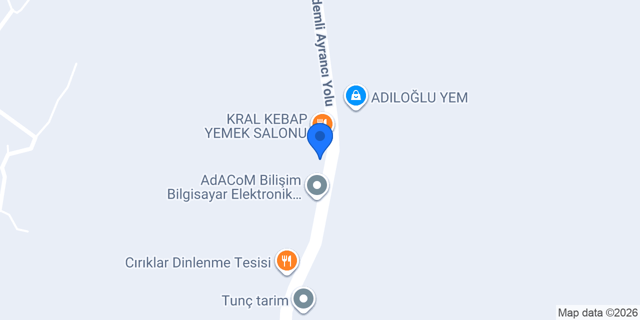 ERDEMLİ TOLGA TARIM konumu
