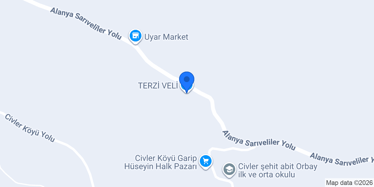 TERZİ VELİ konumu