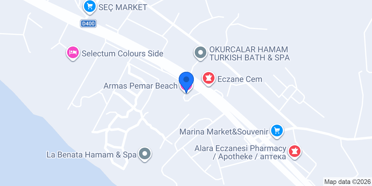 Armas Pemar Beach konumu