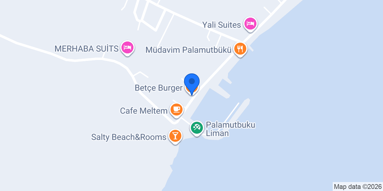 Betçe Burger konumu