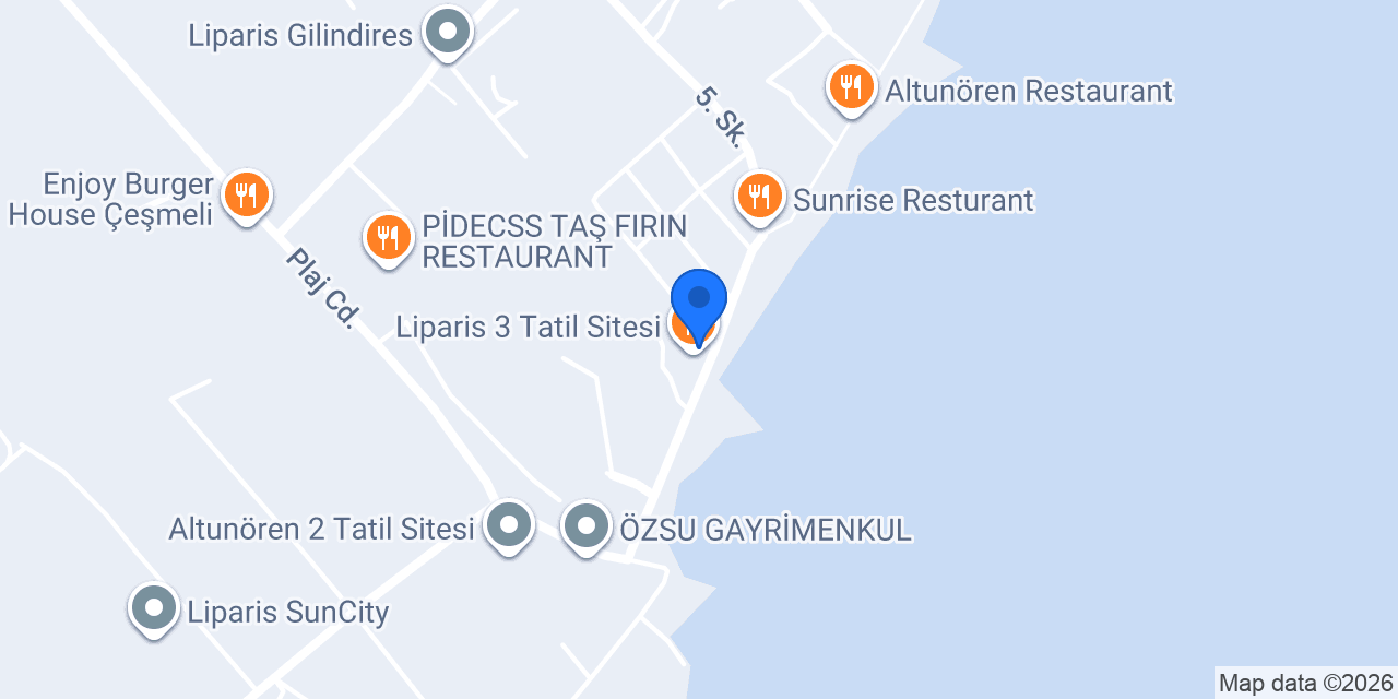 GİLİNDİRES RESTAURANT konumu