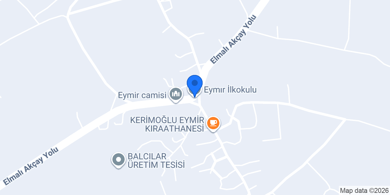 Eymır İlkokulu konumu