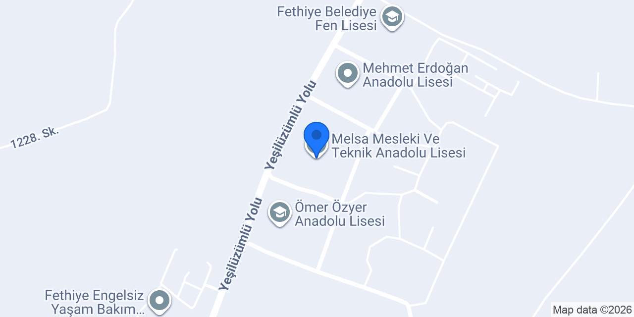 Melsa Mesleki Ve Teknik Anadolu Lisesi konumu