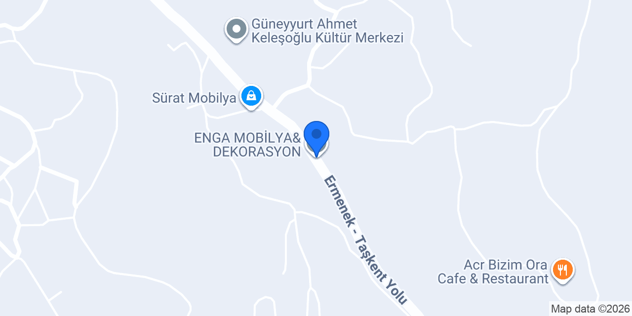ENGA MOBİLYA& DEKORASYON konumu