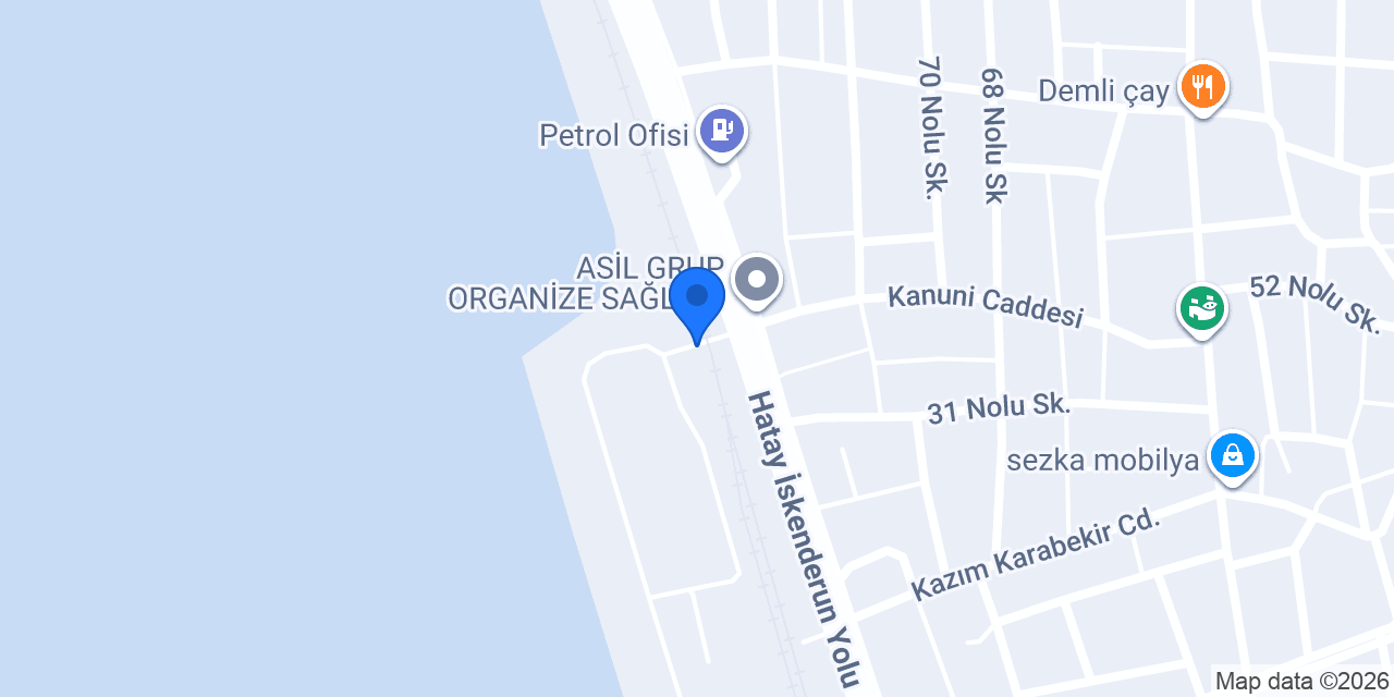 Gübretaş İskenderun Tesis Müdürlüğü konumu