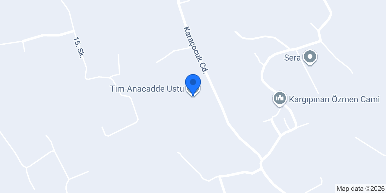 Tim-Anacadde Ustu konumu