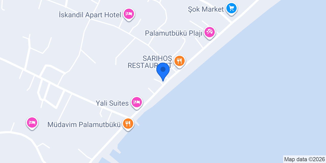 Çuhadar Datça Bungalov Evleri konumu