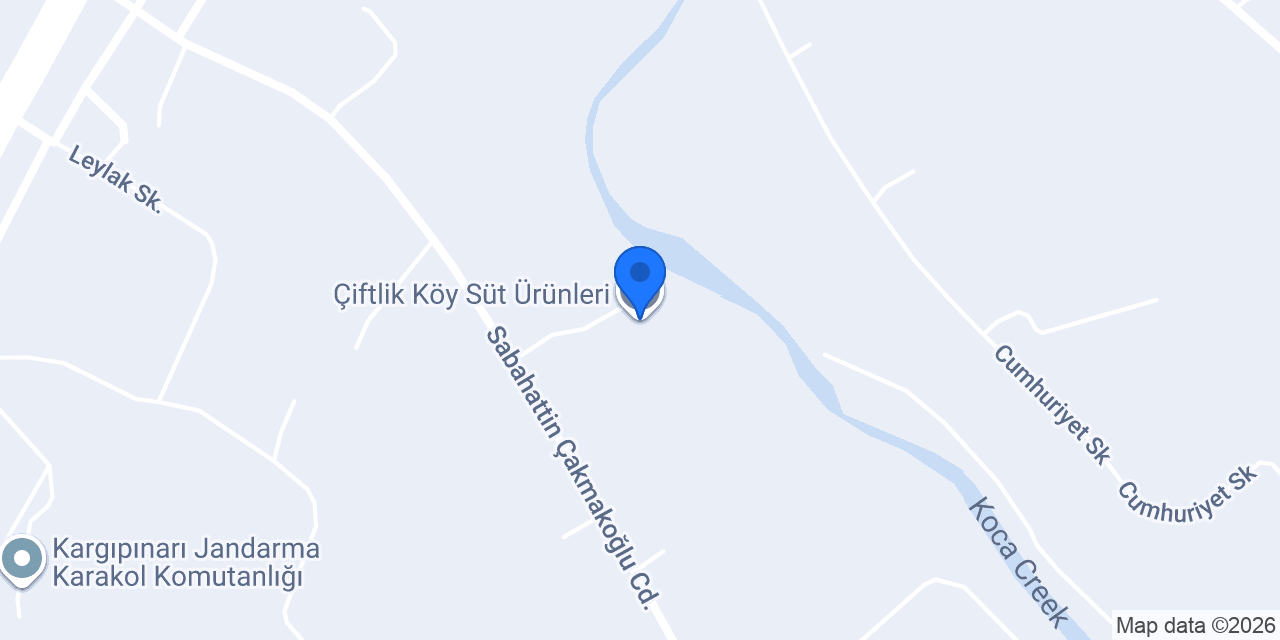 Çiftlik Köy Süt Ürünleri konumu