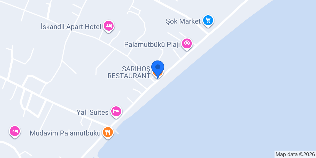 SARIHOŞ RESTAURANT konumu