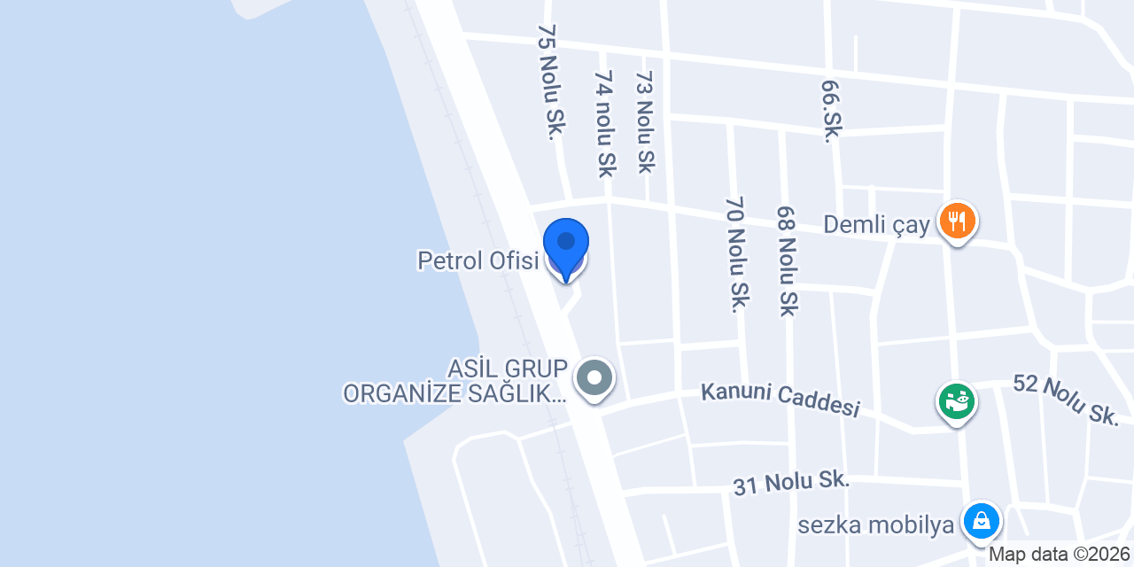 Petrol Ofisi konumu