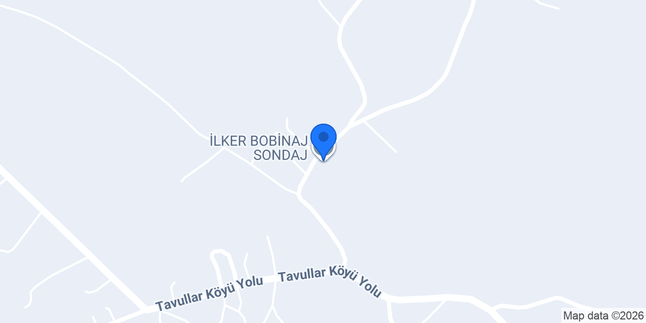 İLKER BOBİNAJ SONDAJ konumu