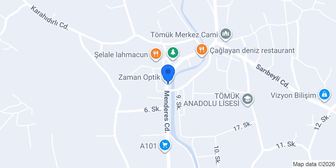 Zaman Optik konumu