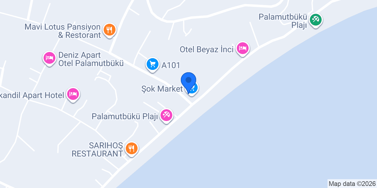 CEYLAN OTEL konumu