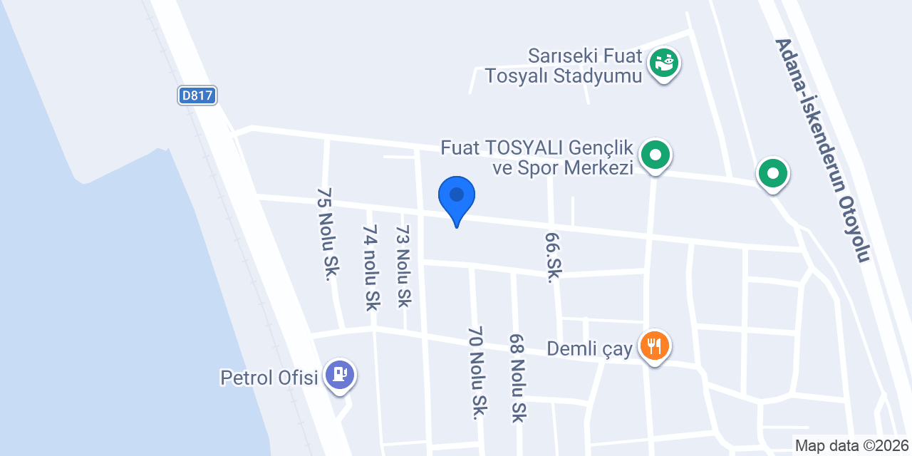 Ezel Yemekçilik konumu