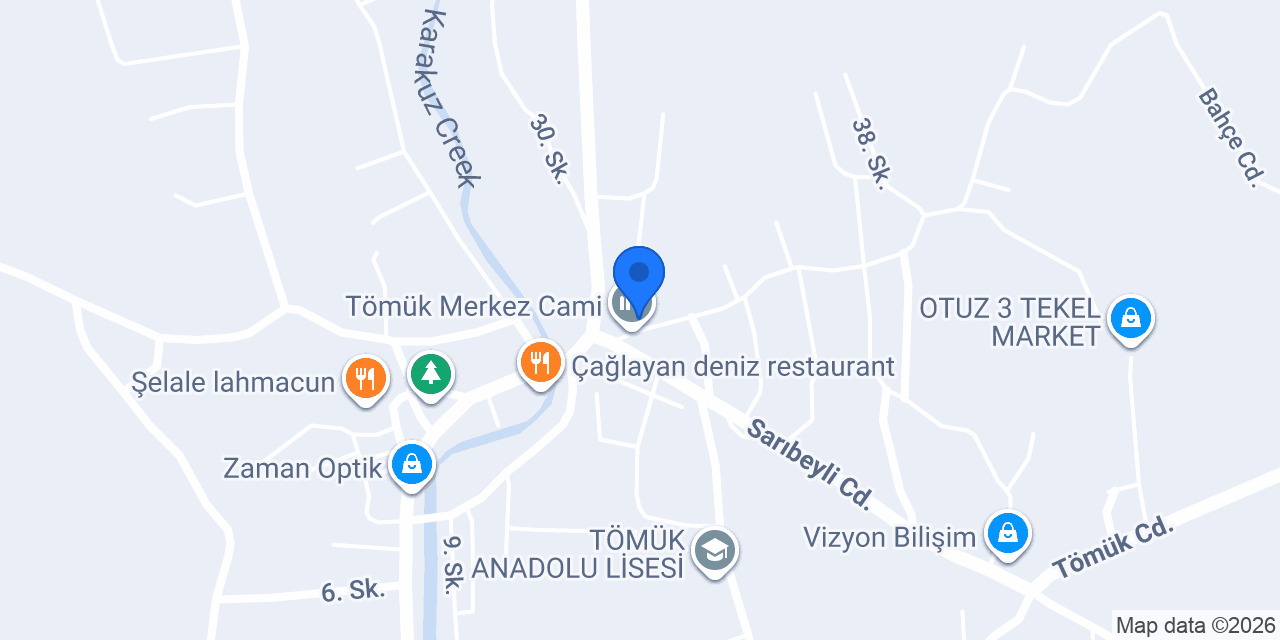 Pil Shop Mersin Erdemli konumu
