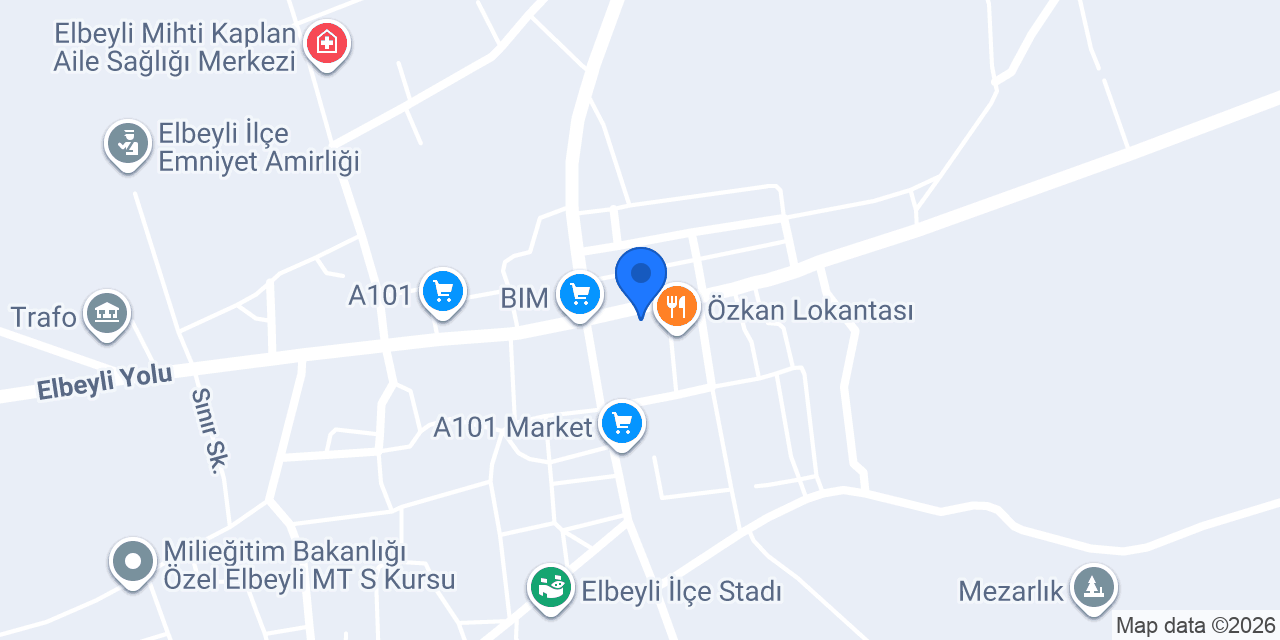 Cennetler unlu mamülleri konumu