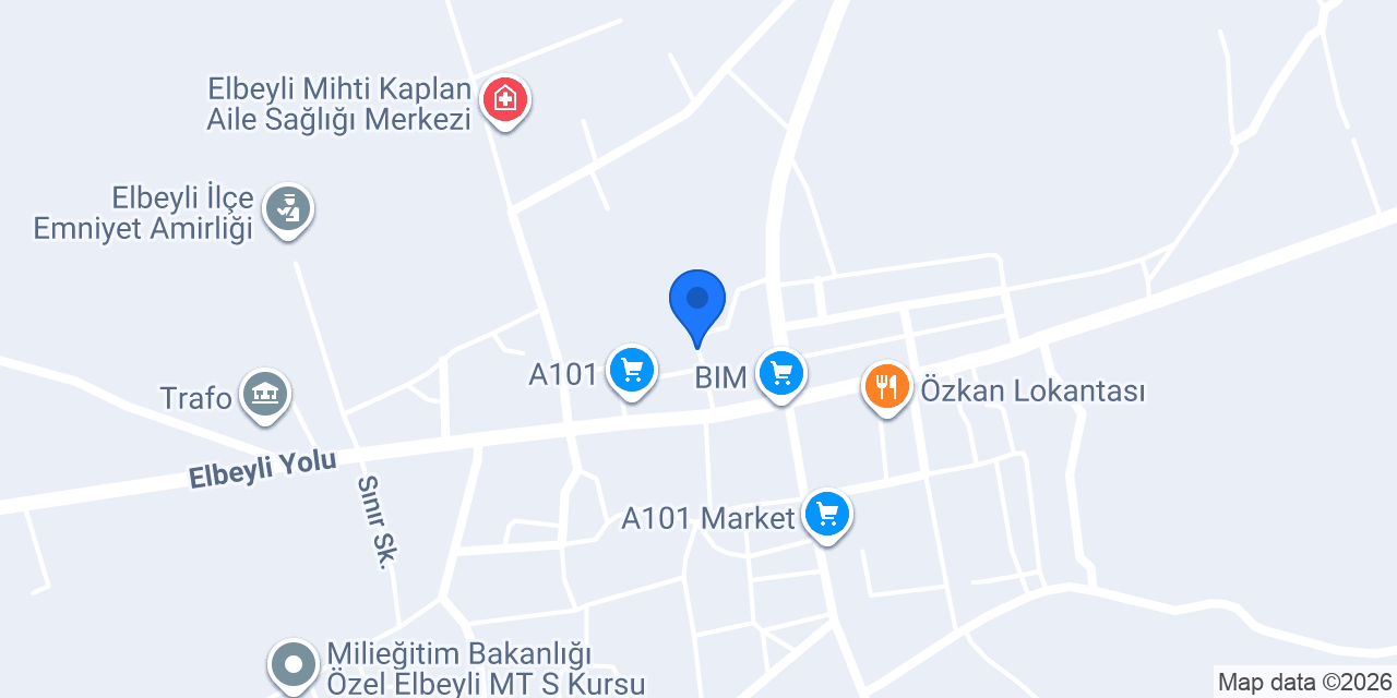 Özel Elbeyli Sürücü Kursu konumu