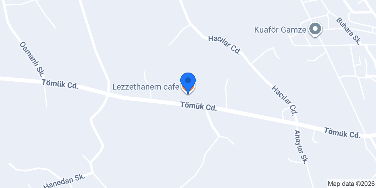 Lezzethanem cafe konumu