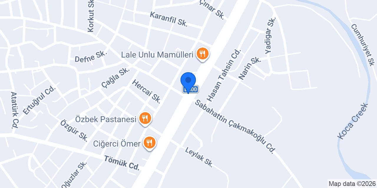 01 Cüneyt Usta Kebap konumu