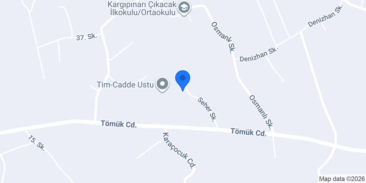 Tim-Cadde Ustu konumu