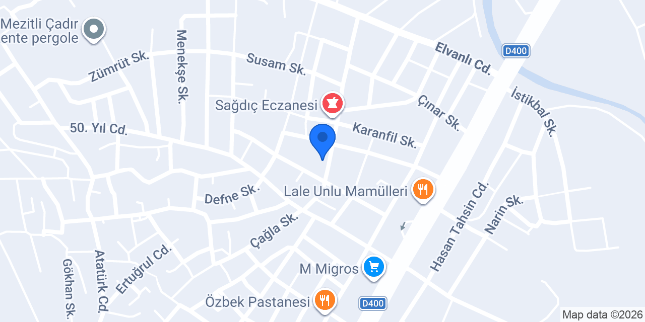 Bengi Eczanesi konumu