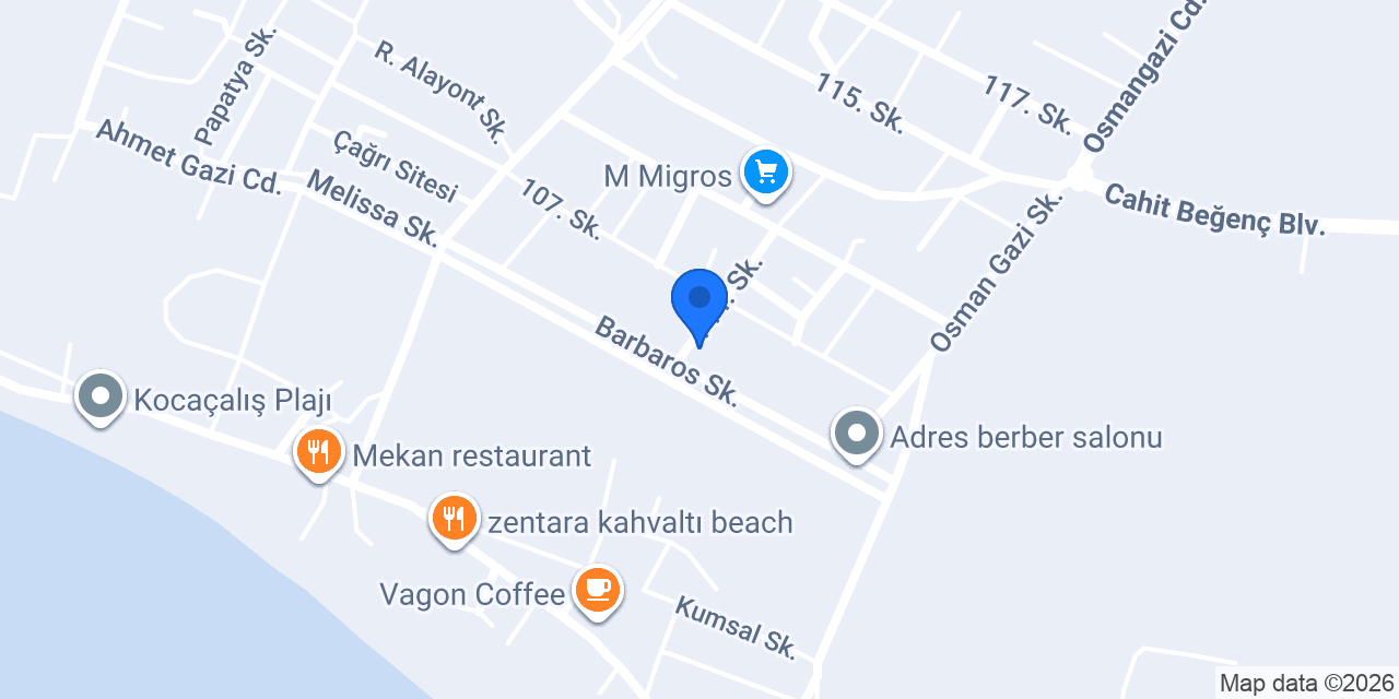 Erikli Su Çiftlik konumu