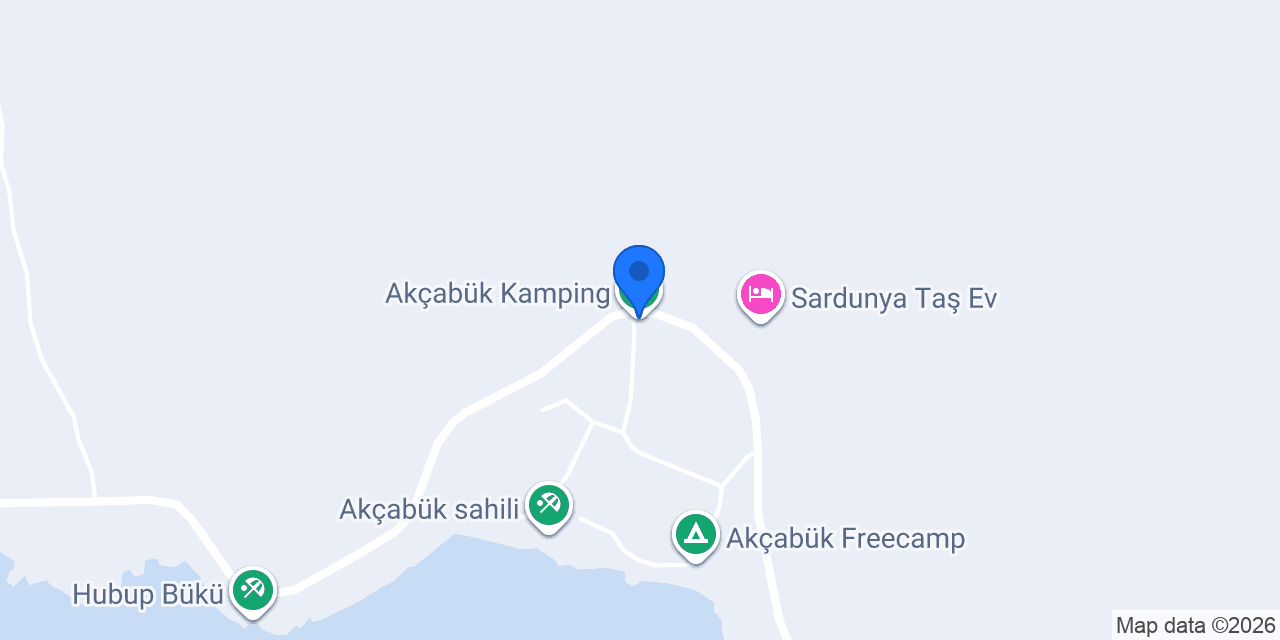 Akçabük Kamping konumu