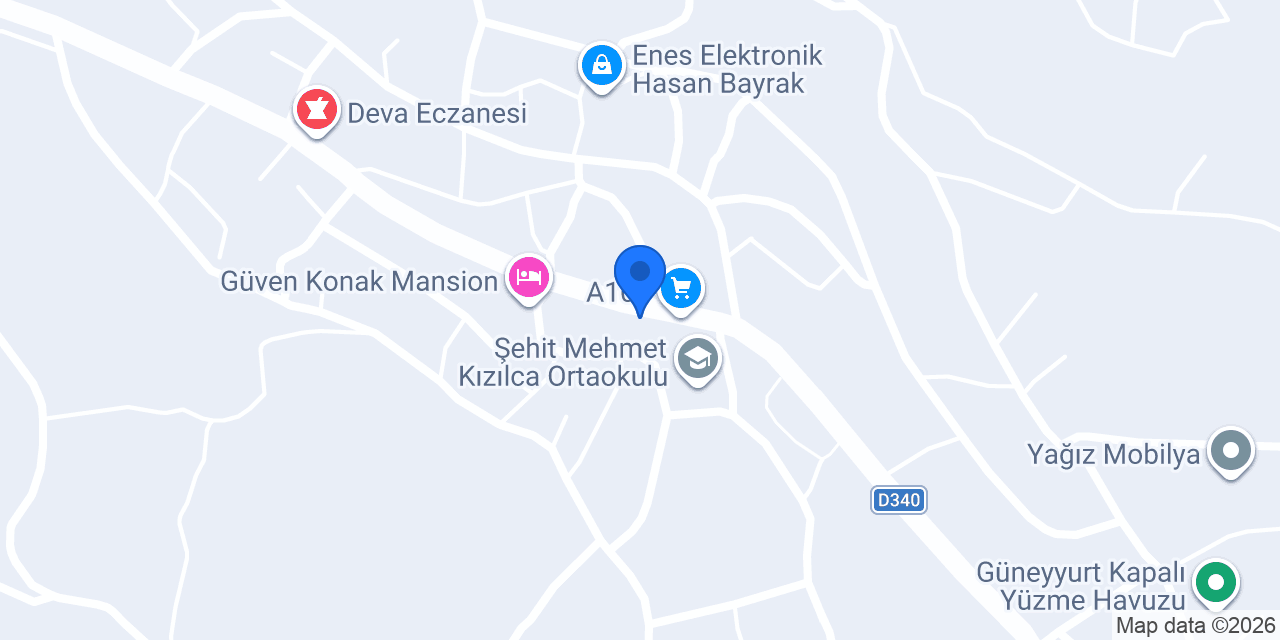 Güneyyurt Oscar Sigorta konumu